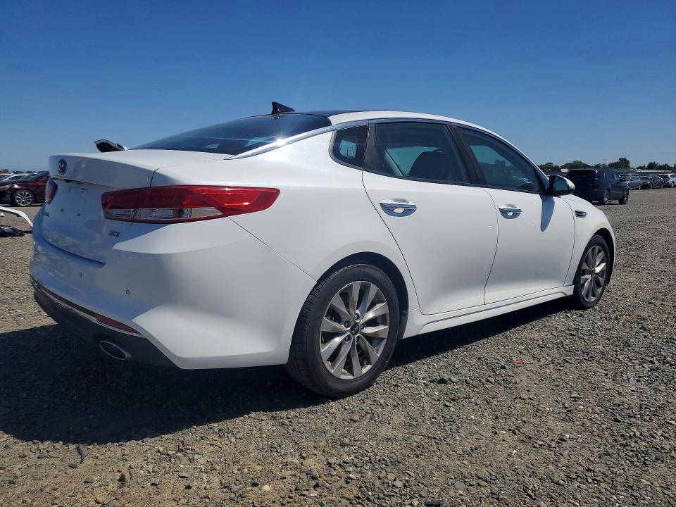 2016 Kia Optima VIN 5XXGU4L36GG092272 COPART salvage auction — MECHANICAL, Ca - Salvage Certificate (P), sold $1,250 on 2026-07-28 (photo 3)