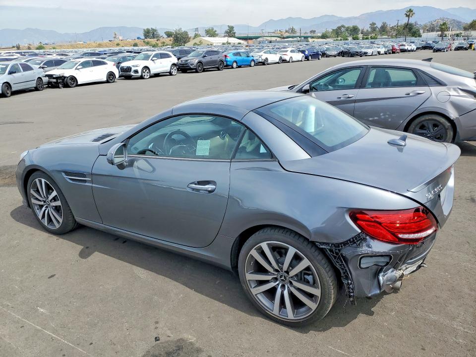 2020 Mercedes-benz Slc-klasse VIN WDDPK3JA1LF167010 COPART salvage auction — REAR END, CA - SALVAGE CERTIFICATE, sold $11,400 on 2026-08-03 (photo 2)
