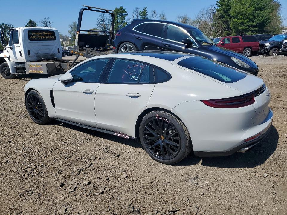 2018 Porsche Panamera VIN WP0AA2A73JL107097 COPART salvage auction — FRONT END, Md - Cert Of Salvage > 75% Damage, sold $21,800 on 2026-07-13 (photo 2)