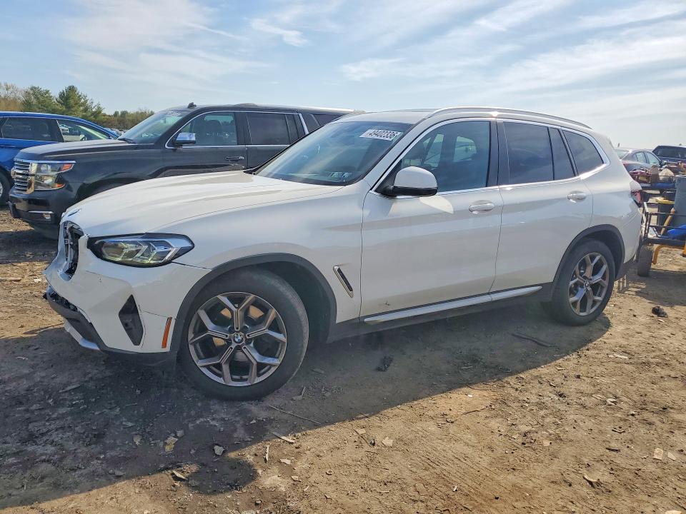 2022 BMW VIN 5UX53DP01N9K32795 COPART salvage auction — FRONT END, Pa - Certificate Of Salvage, sold $17,200 on 2026-07-17 (photo 1)
