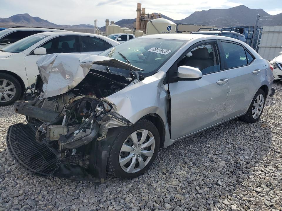 2014 Toyota Corolla VIN 5YFBURHE9EP062107 COPART salvage auction — FRONT END, Nv - Salvage Title, sold $600 on 2026-07-13 (photo 1)