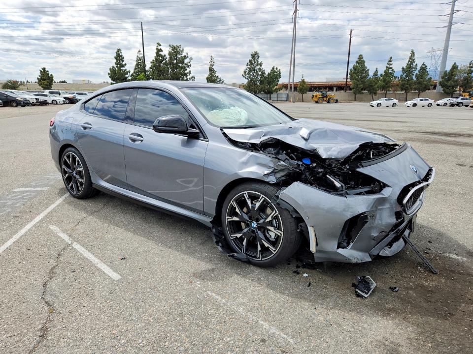2026 BMW 2er VIN WBA83GG04T7U07546 COPART salvage auction — FRONT END, CA, sold $7,800 on 2026-08-13 (photo 4)