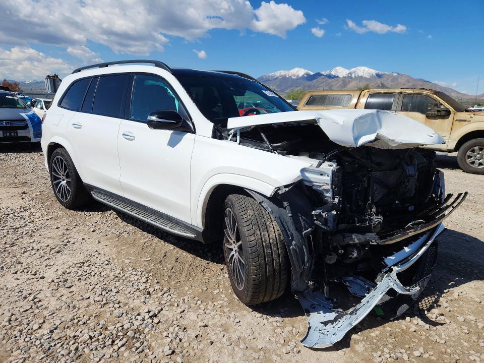 2025 Mercedes-benz Gls-klasse VIN 4JGFF5KE3SB356699 COPART salvage auction — FRONT END, Ut - Salvage Certificate, sold $34,000 on 2026-07-02 (photo 4)