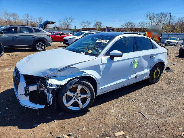 2019 Audi A3 VIN WAUAUGFF0KA076132 COPART salvage auction — ALL OVER, Il - Certificate Of Title, sold $4,650 on 2026-07-08 (photo 1)