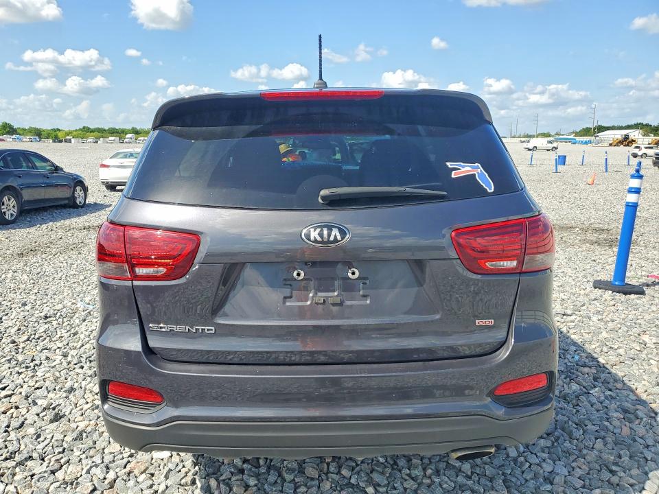 2019 Kia Sorento VIN 5XYPGDA39KG480160 COPART salvage auction — FRONT END, Fl - Cert Of Title Slvg Rebuildable, sold $1,700 on 2026-07-02 (photo 6)