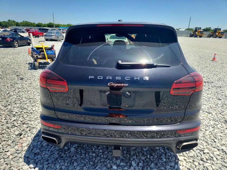 2016 Porsche Cayenne VIN WP1AA2A28GKA36786 COPART salvage auction — FRONT END, Fl - Cert Of Title Slvg Rebuildable, sold $7,000 on 2026-07-10 (photo 6)