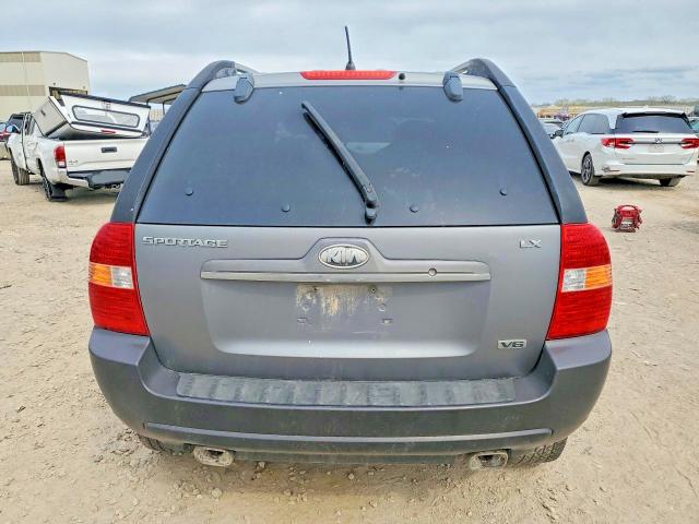 2007 Kia Sportage VIN KNDJE723077367200 COPART salvage auction — FRONT END, MO - SALVAGE CERTIFICATE OF TITLE, sold $475 on 2026-07-28 (photo 6)
