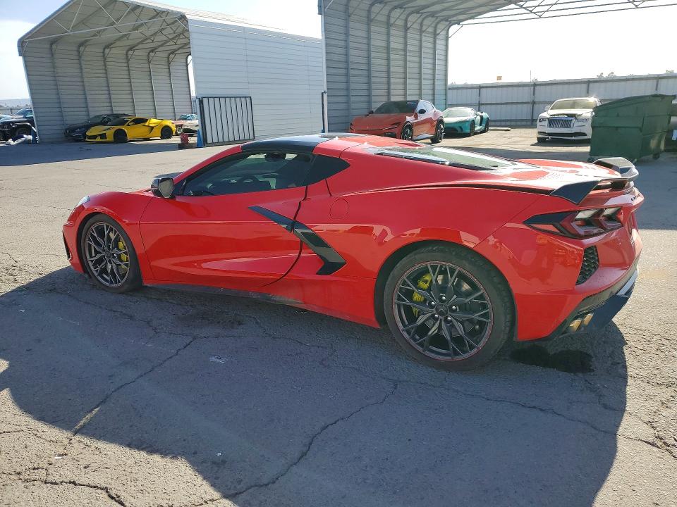 2024 Chevrolet Corvette VIN 1G1YC2D4XR5112929 COPART salvage auction — SIDE, Ca - Salvage Certificate, sold $42,500 on 2026-07-21 (photo 2)