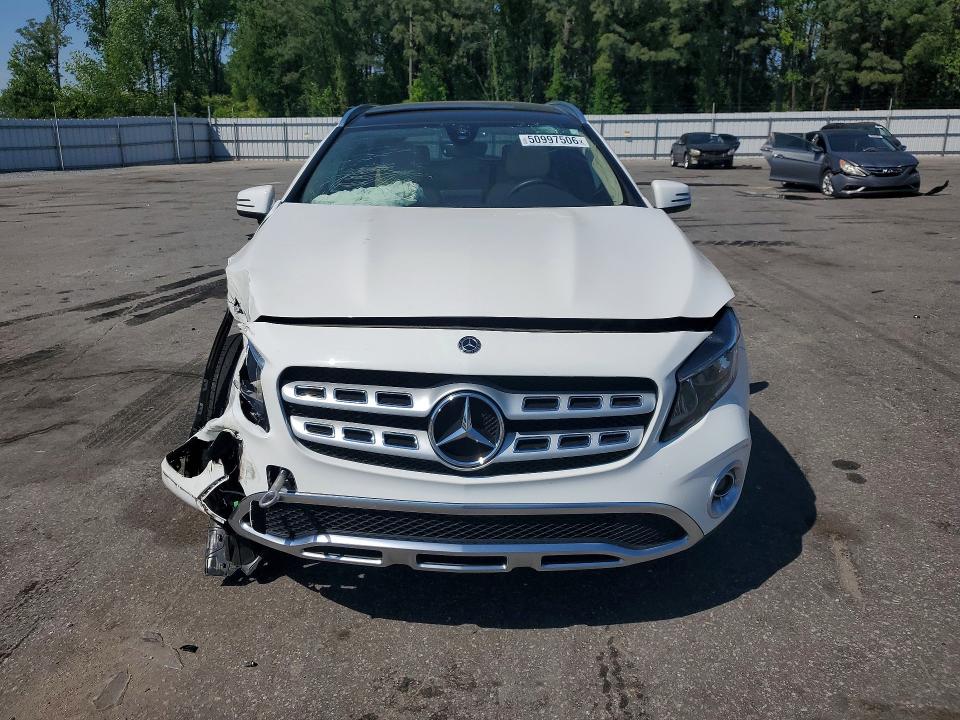 2019 Mercedes-benz Gla-class VIN WDCTG4EB7KU014896 COPART salvage auction — FRONT END, NC - SALVAGE CERTIFICATE OF TITLE, sold $2,700 on 2026-08-11 (photo 5)