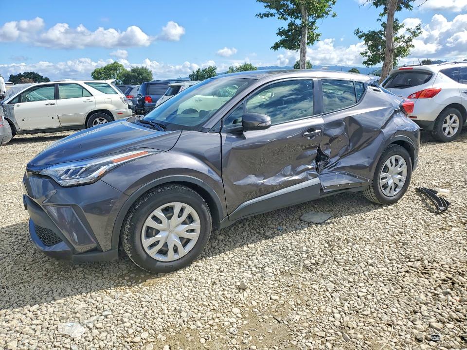 2021 Toyota C-hr VIN JTNKHMBXXM1120404 COPART salvage auction — SIDE, Ca - Salvage Certificate, sold $5,700 on 2026-07-07 (photo 1)