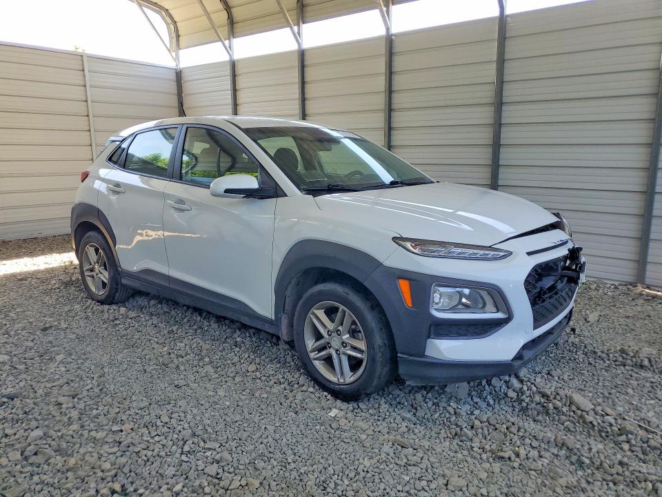 2021 Hyundai Kona VIN KM8K12AA4MU607649 COPART salvage auction — FRONT END, In - Certificate Of Title, sold $2,650 on 2026-07-07 (photo 4)