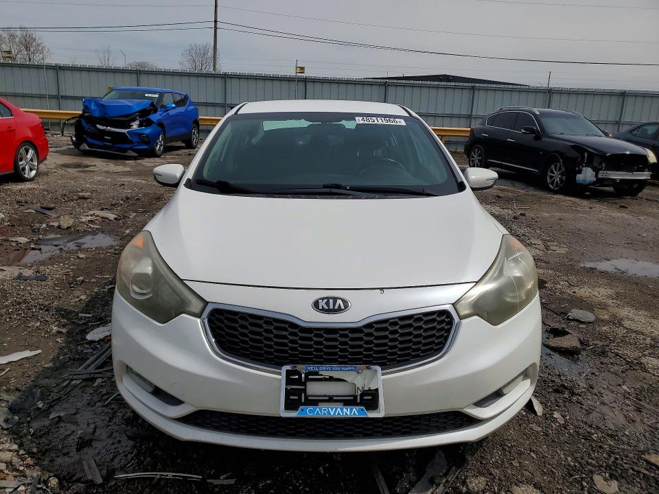2016 Kia Forte VIN KNAFX4A89G5553211 COPART salvage auction — REAR END, In - Certificate Of Title, sold $1,650 on 2026-07-06 (photo 5)