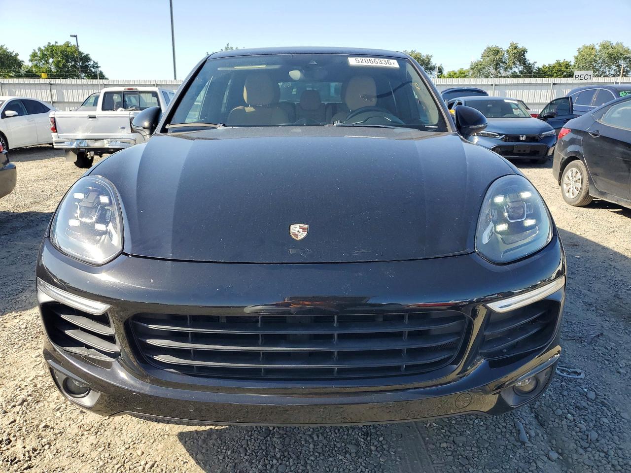 2016 Porsche Cayenne VIN WP1AE2A23GLA16525 COPART salvage auction — Front End, FL - DIS/DLR/EXP ONLY CLEAN TITLE, sold $6,400 on 2026-06-30 (photo 5)