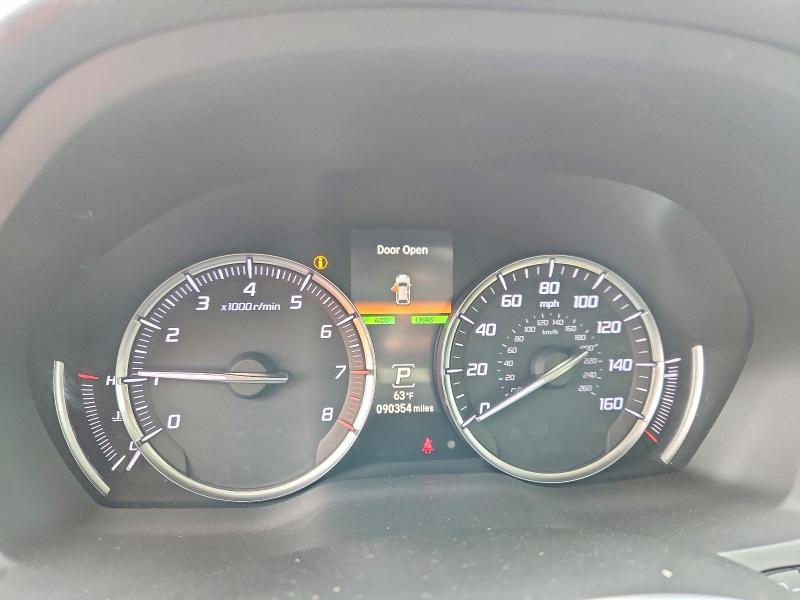 2019 Acura Mdx VIN 5J8YD3H33KL009740 COPART salvage auction — FRONT END, Tx - Salvage Vehicle Title, sold $7,800 on 2026-07-02 (photo 9)