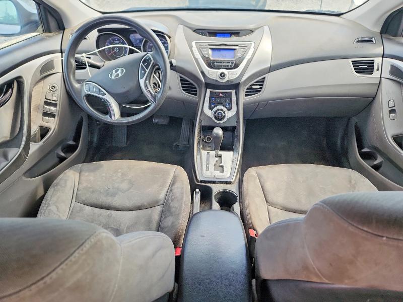 2012 Hyundai Elantra VIN KMHDH4AE2CU241045 COPART salvage auction — FRONT END, Ga - Cert Of Title-Salvage, sold $650 on 2026-07-07 (photo 8)