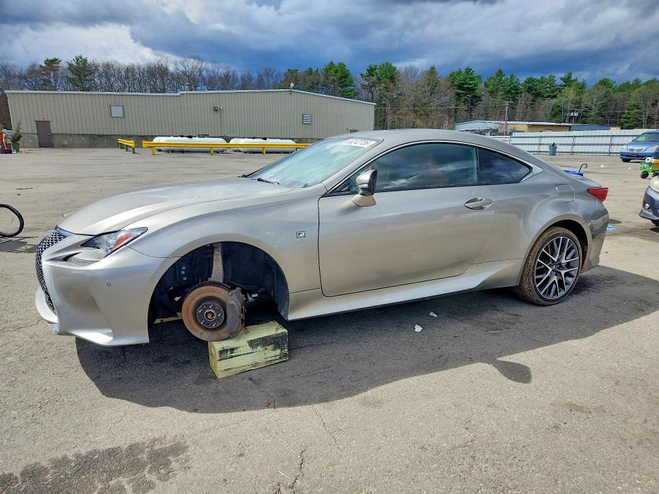 2017 Lexus Rc VIN JTHSM5BC1H5003178 COPART salvage auction — FRONT END, Id - Salvage Certificate Of Title, sold $175 on 2026-07-21 (photo 1)