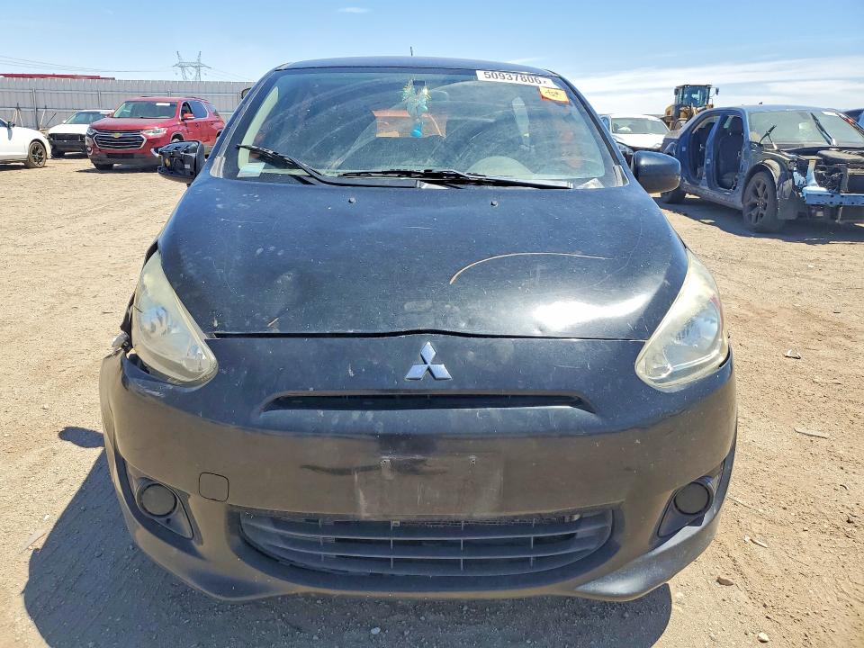 2015 Mitsubishi Mirage VIN ML32A4HJ3FH061009 COPART salvage auction — FRONT END, Ca - Dis/Dlr/Exp Only Clean Title, sold $425 on 2026-07-20 (photo 5)