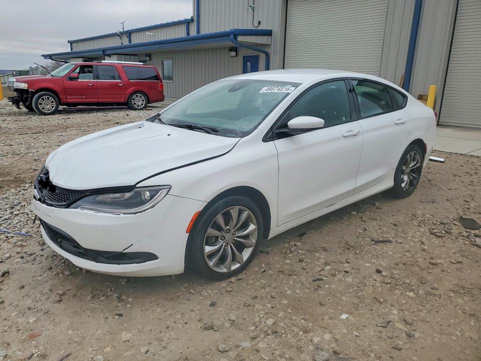 2015 Chrysler 200 VIN 1C3CCCBB0FN689042 COPART salvage auction — FRONT END, In - Cert Of Title-Salvage Title, sold $200 on 2026-07-09 (photo 1)
