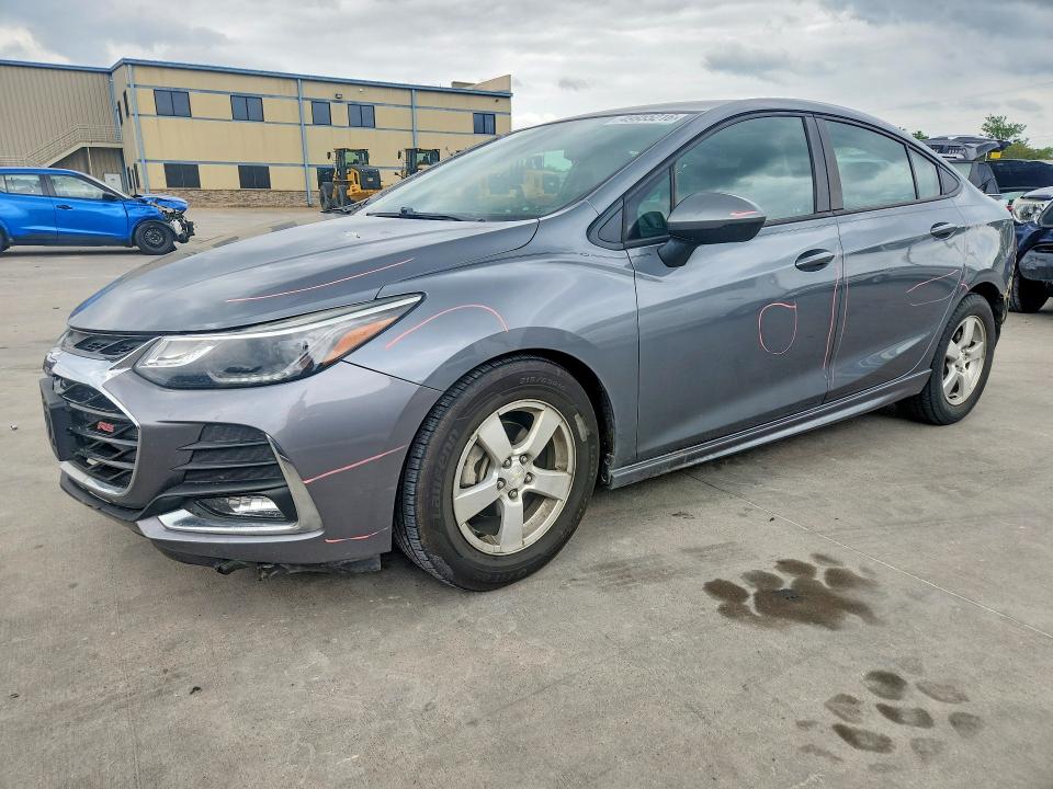 2019 Chevrolet Cruze VIN 1G1BE5SM6K7105622 COPART salvage auction — REAR END, Tx - Salvage Vehicle Title, sold $1,200 on 2026-07-09 (photo 1)