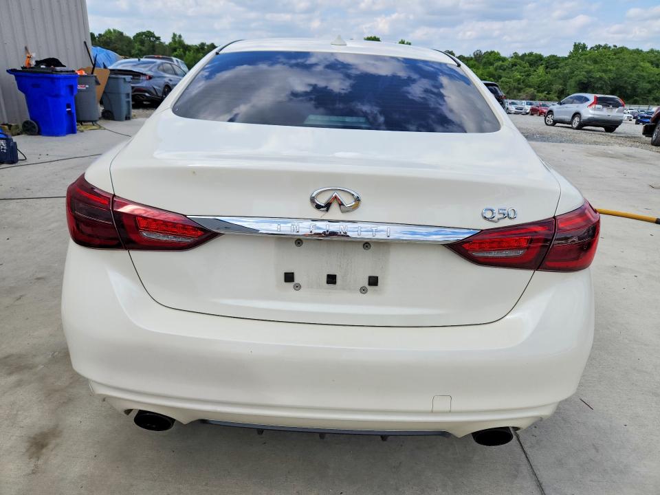 2019 Infiniti Q50 VIN JN1EV7AP2KM519741 COPART salvage auction — FRONT END, Ga - Cert Of Title-Salvage, sold $3,550 on 2026-07-02 (photo 6)