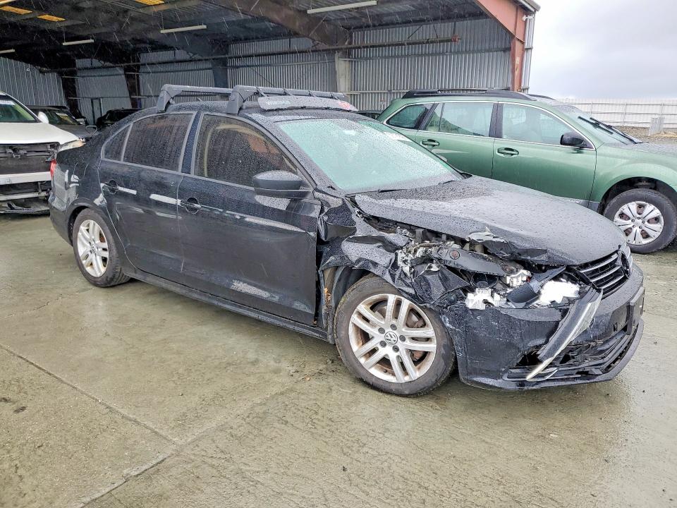 2015 Volkswagen Jetta VIN 3VWLA7AJ5FM210087 COPART salvage auction — FRONT END, Ca - Salvage Certificate, sold $725 on 2026-07-02 (photo 4)
