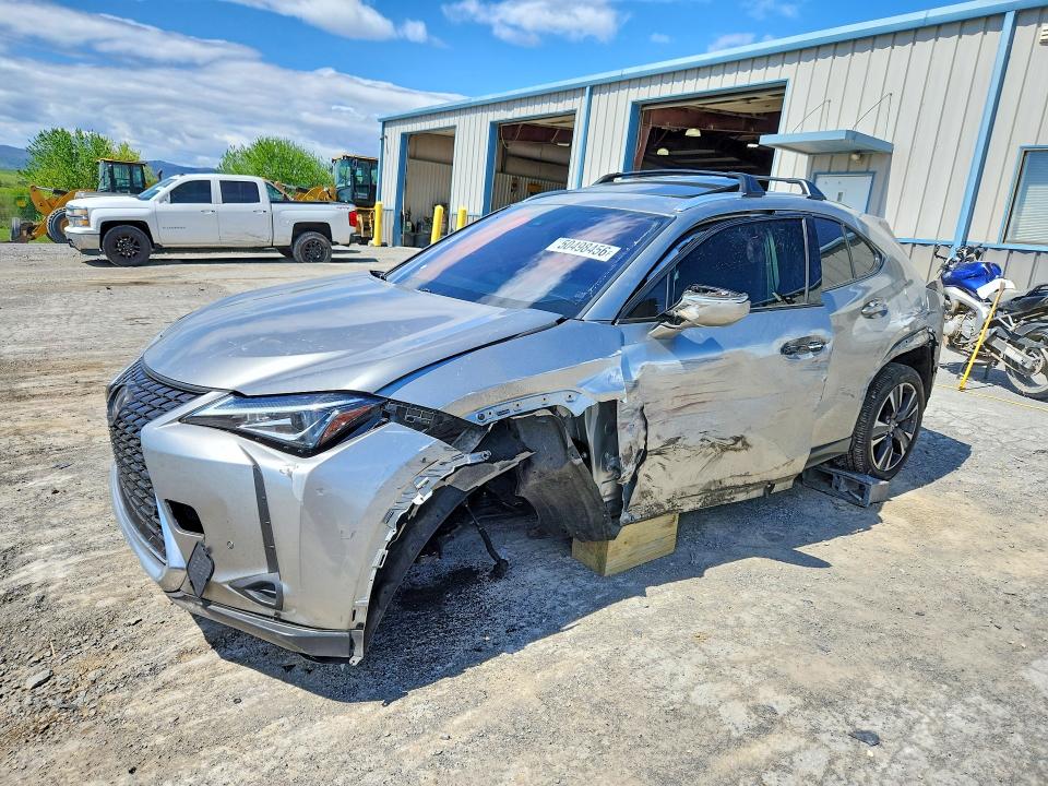 2021 Lexus Ux VIN JTHP9JBH5M2053590 COPART salvage auction — FRONT END, Md - Cert Of Salvage > 75% Damage, sold $375 on 2026-07-24 (photo 1)