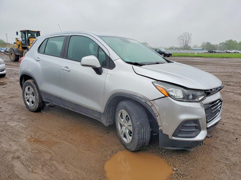2017 Chevrolet Trax VIN KL7CJKSB8HB258350 COPART salvage auction — FRONT END, Oh - Cert Of Title-Salvage, sold $1,150 on 2026-07-02 (photo 4)