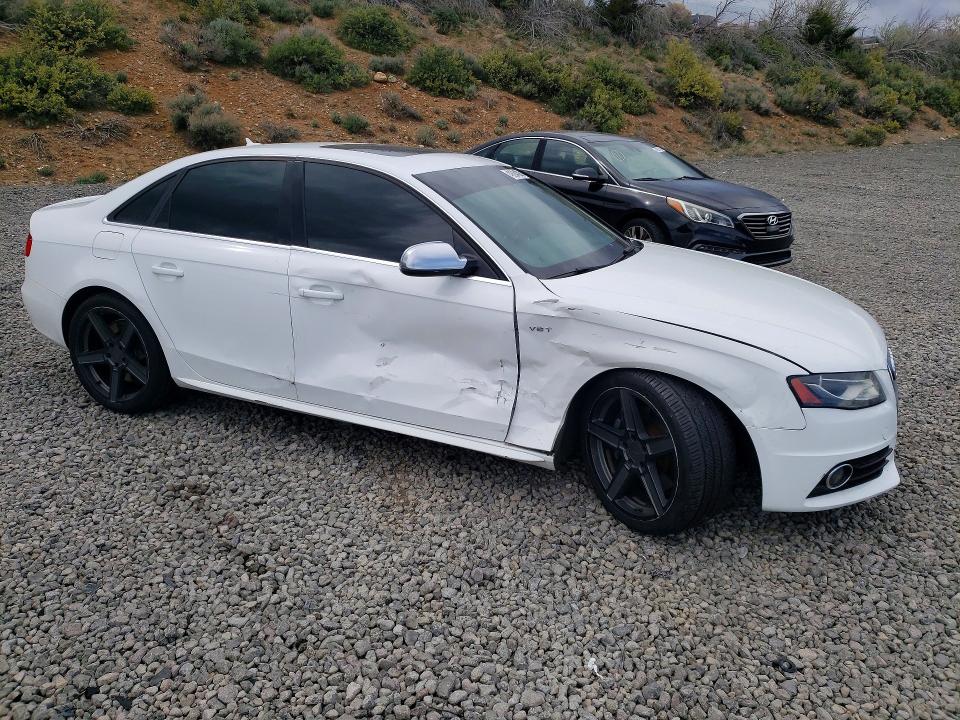 2010 Audi S4 VIN WAUBGAFL9AA115815 COPART salvage auction — SIDE, NV - SALVAGE TITLE, sold $2,500 on 2026-07-16 (photo 4)