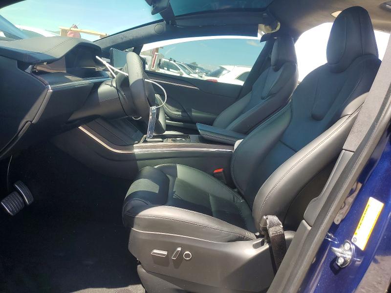 2023 Tesla Model x VIN 7SAXCAE58PF378663 COPART salvage auction — FRONT END, Ca - Salvage Certificate, sold $17,400 on 2026-07-16 (photo 7)