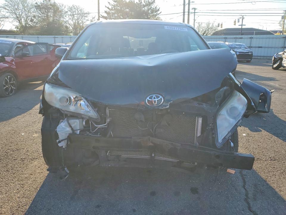 2012 Toyota VIN 5TDYK3DC1CS212779 COPART salvage auction — FRONT END, OH - CERT OF TITLE-SALVAGE, sold $975 on 2026-07-17 (photo 5)