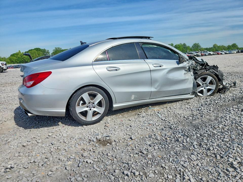 2015 Mercedes-benz VIN WDDSJ4GB9FN217830 COPART salvage auction — FRONT END, Salvage Title, sold $350 on 2026-07-14 (photo 3)
