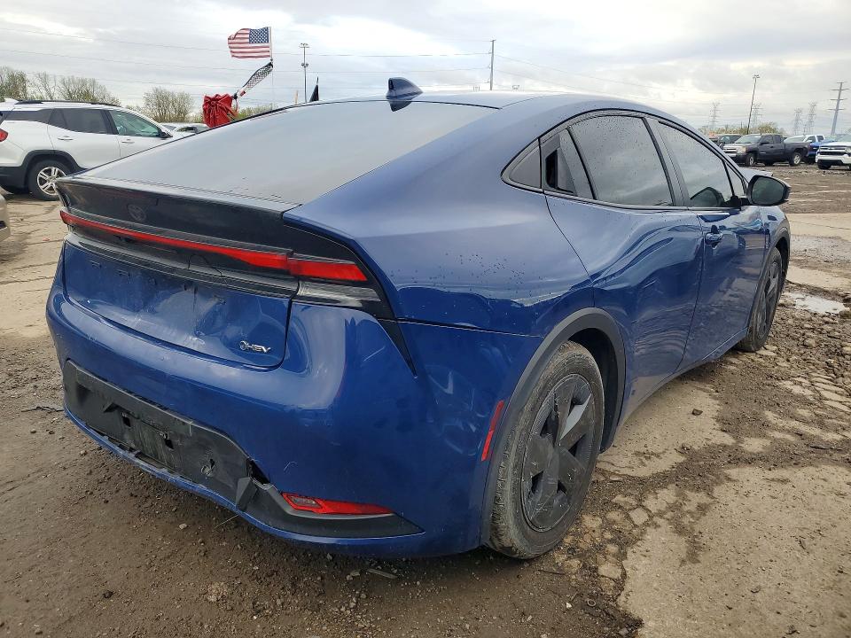 2023 Toyota Prius VIN JTDACAAU7P3002470 COPART salvage auction — FRONT END, Mi - Cert Of Title-Salvage Vehicle, sold $325 on 2026-07-28 (photo 3)