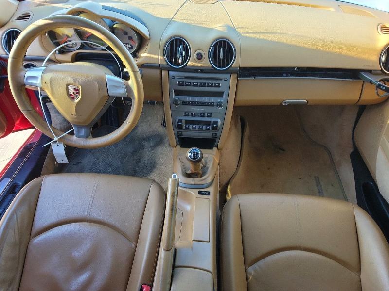 2008 Porsche Cayman VIN WP0AA29868U760220 COPART salvage auction — NORMAL WEAR, Nj - Certificate Of Title, sold $7,200 on 2026-07-20 (photo 8)