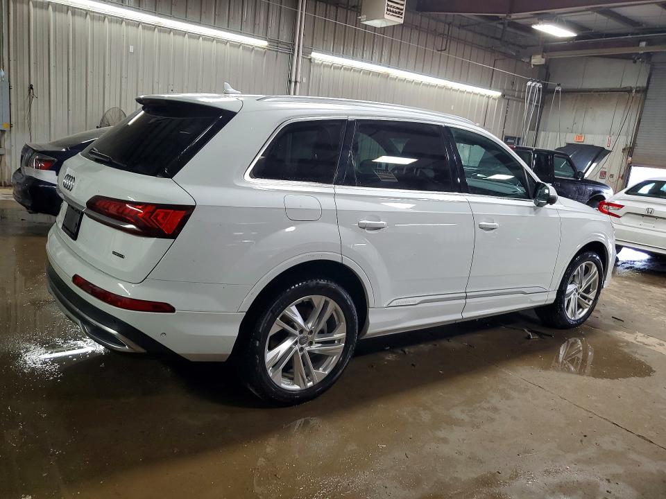 2021 Audi Q7 VIN WA1LXAF77MD011802 COPART salvage auction — FRONT END, Il - Salvage Certificate, sold $16,700 on 2026-07-07 (photo 3)