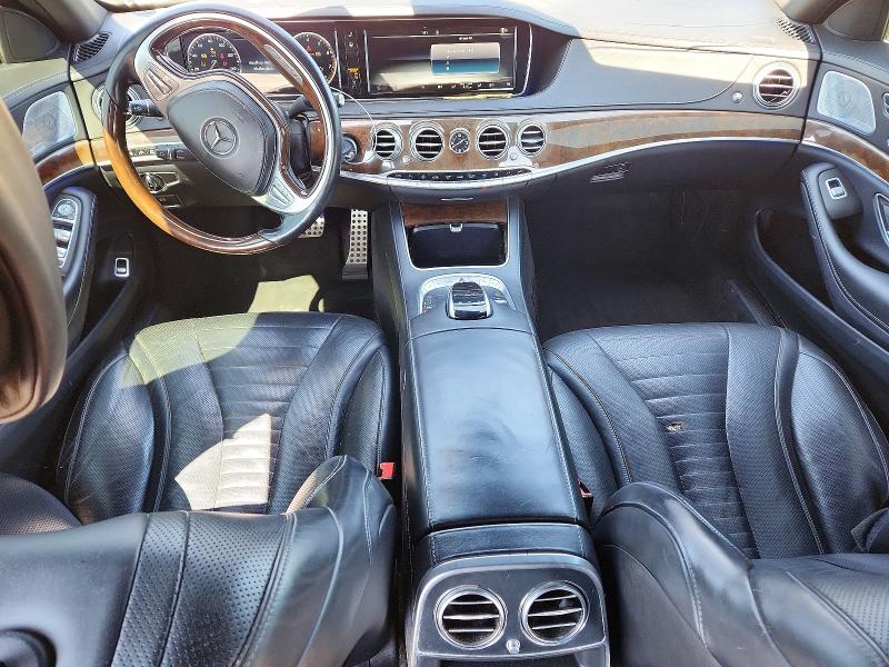 2016 Mercedes-benz S class VIN WDDUG8FB5GA225173 COPART salvage auction — MECHANICAL, Tx - Certificate Of Title, sold $6,400 on 2026-07-29 (photo 8)