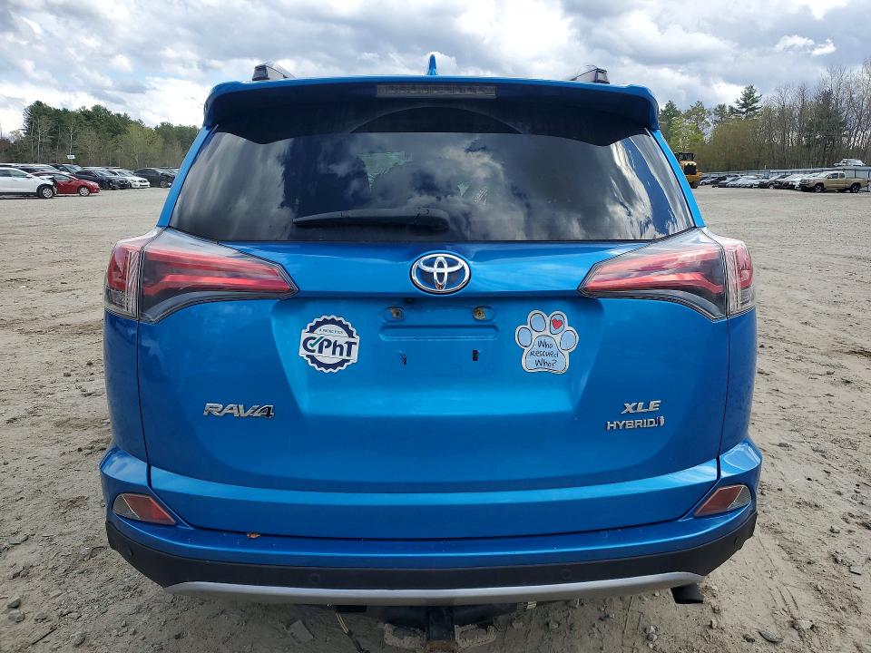 2017 Toyota VIN JTMRJREV2HD064624 COPART salvage auction — FRONT END, Salvage Title, sold $100 on 2026-07-23 (photo 6)