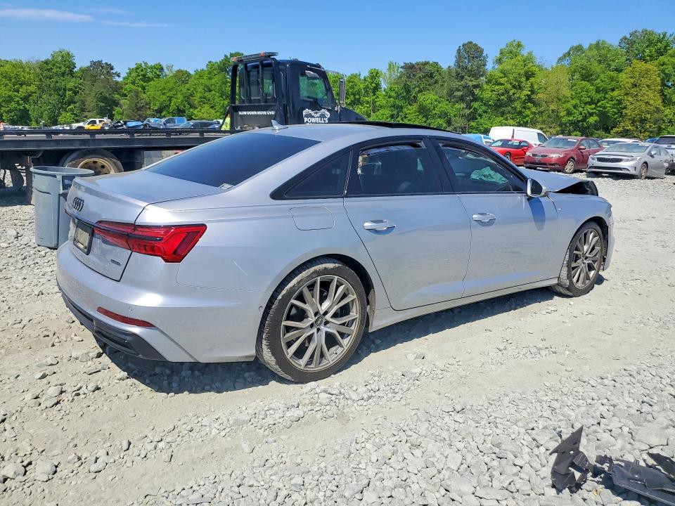 2022 Audi A6 VIN WAUL2BF20NN063506 COPART salvage auction — FRONT END, Nc - Salvage Certificate Of Title, sold $5,300 on 2026-07-22 (photo 3)