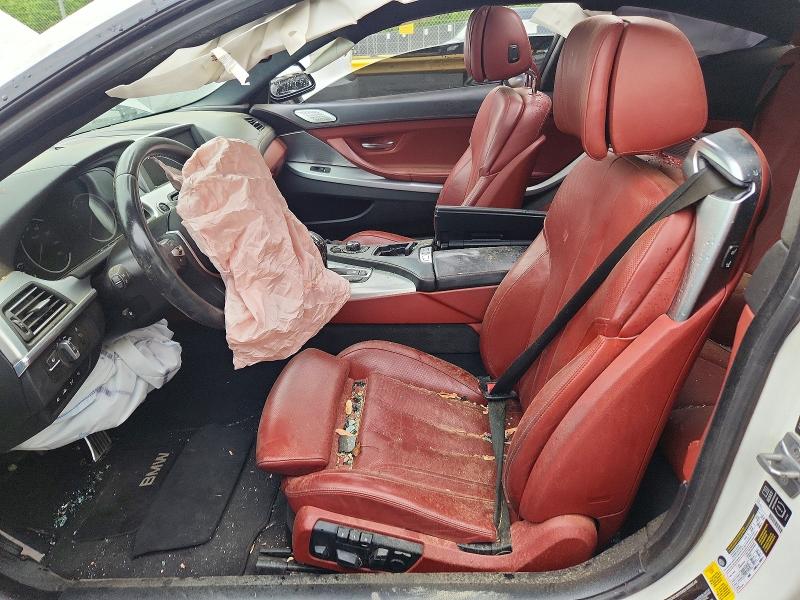 2014 BMW 6er VIN WBAYM9C58ED248075 COPART salvage auction — FRONT END, Md - Cert Of Salvage > 75% Damage, sold $225 on 2026-08-04 (photo 7)