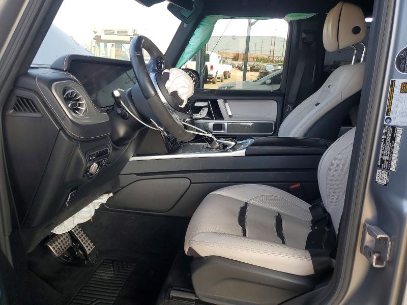 2020 Mercedes-benz G-klasse VIN W1NYC7HJ9LX355608 COPART salvage auction — FRONT END, Ca - Salvage Certificate, sold $68,000 on 2026-07-02 (photo 7)