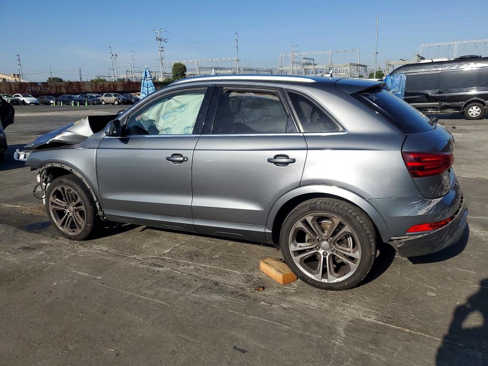 2015 Audi Q3 VIN WA1EFCFS4FR002542 COPART salvage auction — FRONT END, Salvage Title, sold $500 on 2026-07-22 (photo 2)