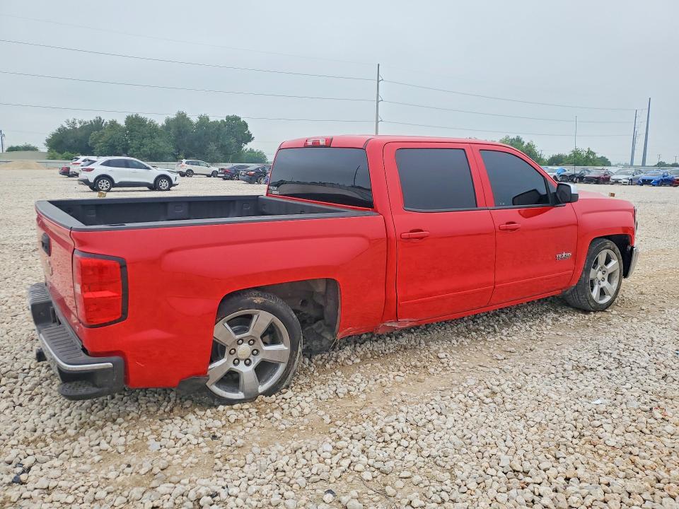 2018 Chevrolet Silverado VIN 3GCPCREC0JG616016 COPART salvage auction — UNDERCARRIAGE, Tx - Salvage Vehicle Title, sold $7,900 on 2026-07-02 (photo 3)