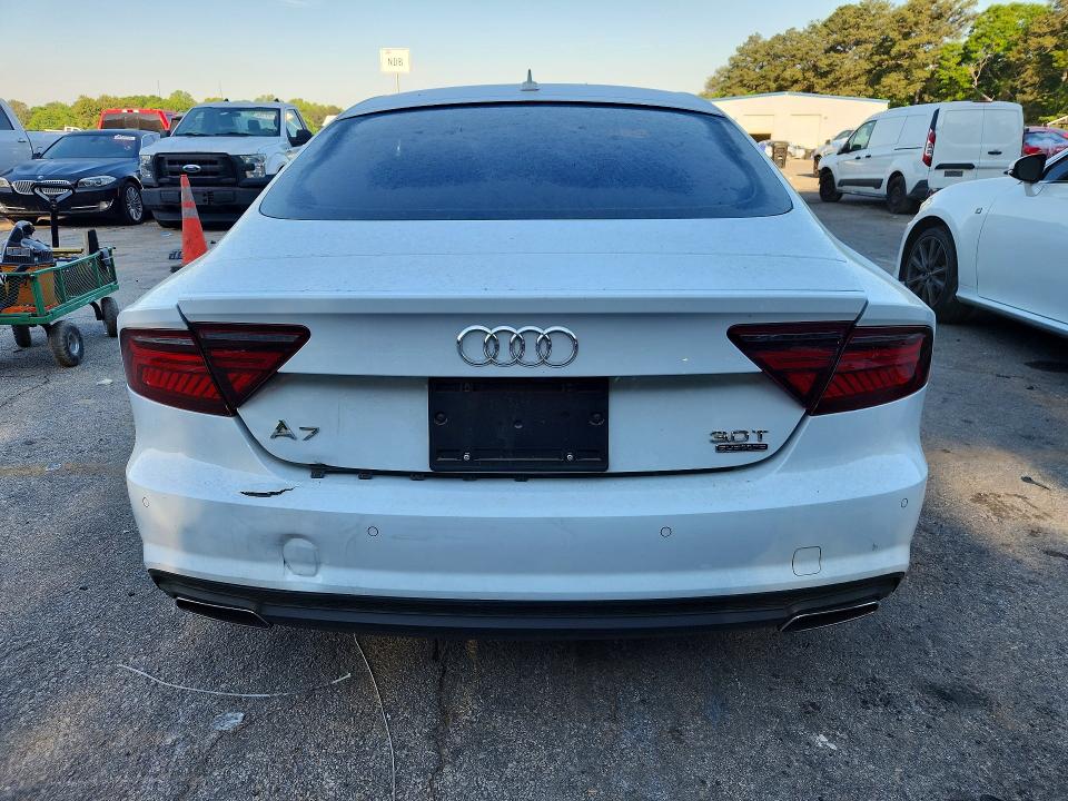 2018 Audi A7 VIN WAUW3BFC8JN006984 COPART salvage auction — FRONT END, Ga - Cert Of Title-Salvage, sold $7,100 on 2026-08-14 (photo 6)