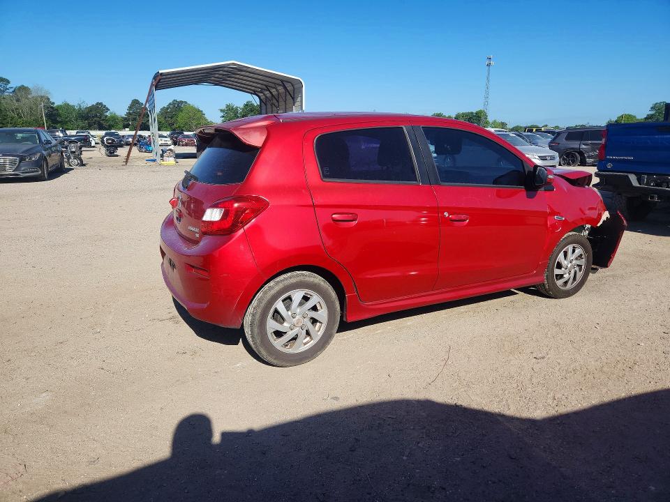 2018 Mitsubishi Mirage VIN ML32A4HJ5JH009454 COPART salvage auction — FRONT END, Al - Cert Of Title-Salvage Title, sold $300 on 2026-07-02 (photo 3)