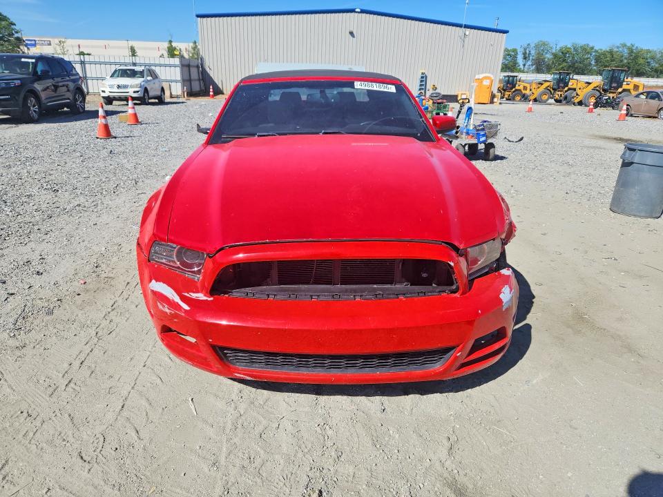 2013 Ford Mustang VIN 1ZVBP8EM7D5202712 COPART salvage auction — FRONT END, SC, sold $1,275 on 2026-08-29 (photo 5)