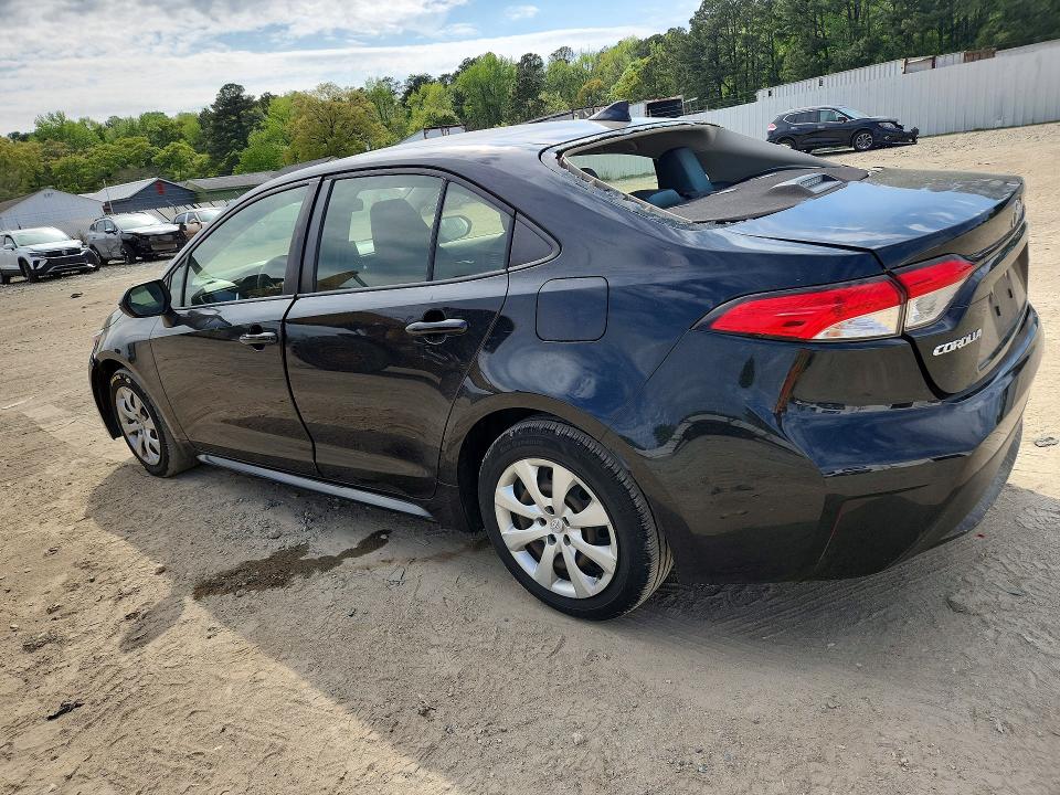 2021 Toyota Corolla VIN JTDEPMAE9MJ186995 COPART salvage auction — REAR END, Md - Cert Of Salvage > 75% Damage, sold $250 on 2026-07-21 (photo 2)