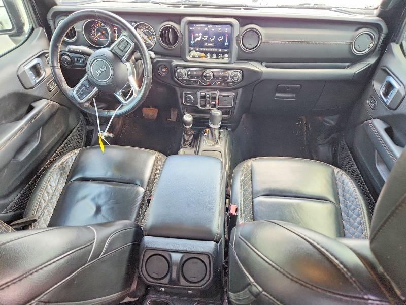 2021 Jeep Gladiator VIN 1C6HJTFG5ML583991 COPART salvage auction — UNDERCARRIAGE, Tx - Salvage Vehicle Title, sold $15,200 on 2026-07-02 (photo 8)