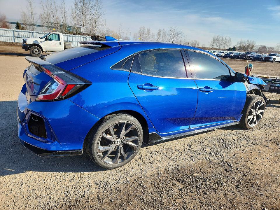 2017 Honda Civic VIN SHHFK7H49HU309868 COPART salvage auction — FRONT END, On - Permit Salvage, sold $4,200 on 2026-07-07 (photo 3)
