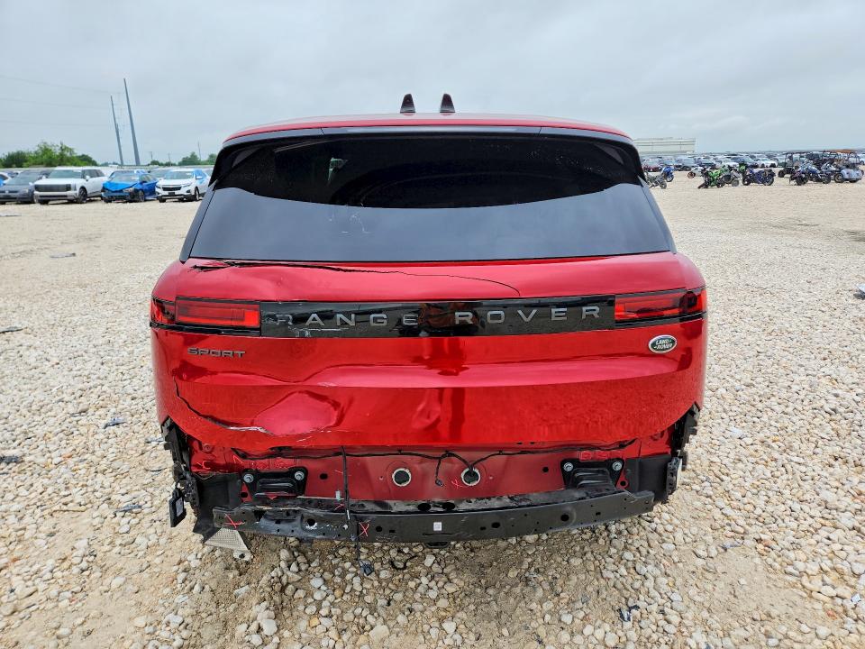 2023 Land rover RANGE ROVER VIN SAL1L9FU2PA105131 COPART salvage auction — REAR END, Tx - Salvage Vehicle Title, sold $37,000 on 2026-07-02 (photo 6)