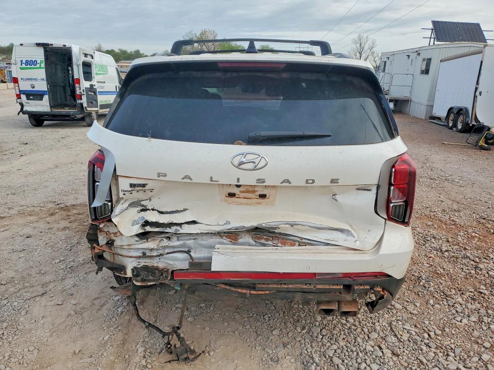 2023 Hyundai Palisade VIN KM8R3DGE2PU630981 COPART salvage auction — FRONT END, ID - SALVAGE CERTIFICATE OF TITLE, sold $2,700 on 2026-07-28 (photo 6)