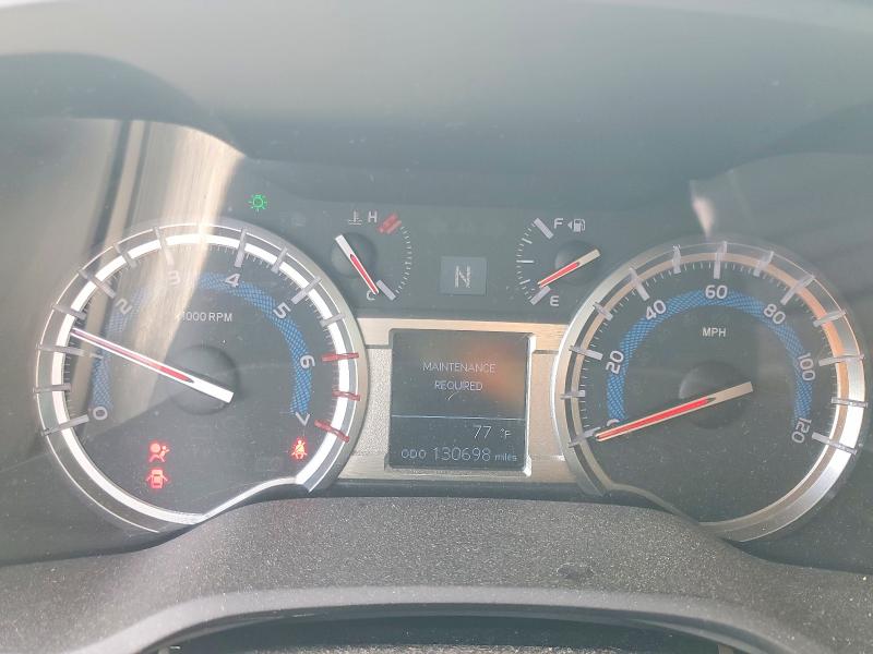 2018 Toyota 4runner VIN JTEBU5JR6J5484506 COPART salvage auction — FRONT END, Id - Salvage Certificate Of Title, sold $1,000 on 2026-07-27 (photo 9)